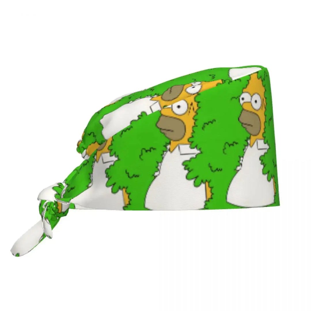 Personalisierte verstellbare Arbeitsmütze mit Gehirn Explosion, Simpsons chirurgische Kappe, chirurgische Kappe für Krankenpflege, Arzt, Chirurg, für Chef MedSurgery Store For Digital Health