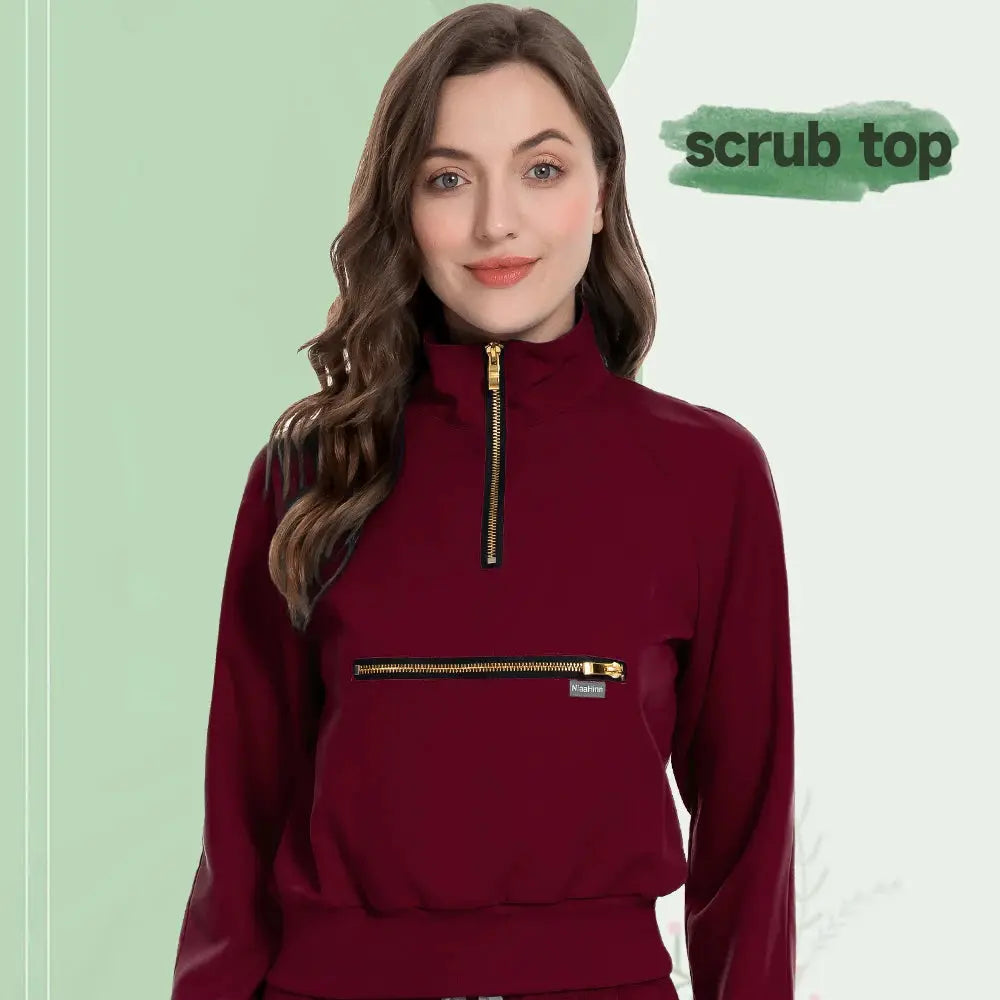 MSORMOSIA Elite Surgical Jacket - Elastische OP-Jacke mit professionellen Taschen (MSO-42035-37) CJdropshipping