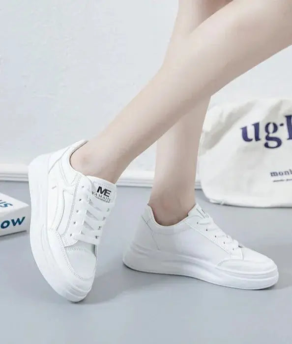 Neue Damenschuhe, Weiße Winter-Sneaker, Atmungsaktive Plateau-Schuhe, Damen-Tennisschuhe, Damen-Freizeitmode-Sneaker, Schuhe MedSurgery Store For Digital Health