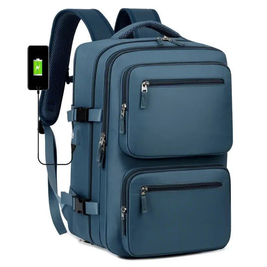 Großer Reiserucksack für Frauen und Männer, Kabinentasche, multifunktionaler wasserdichter Flugzeugrucksack mit USB-Ladefunktion, diebstahlsicherer Rucksack MedSurgery Store For Digital Health