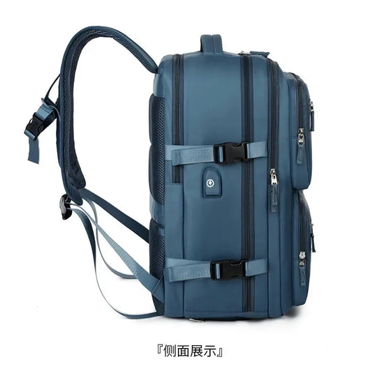 Großer Reiserucksack für Frauen und Männer, Kabinentasche, multifunktionaler wasserdichter Flugzeugrucksack mit USB-Ladefunktion, diebstahlsicherer Rucksack MedSurgery Store For Digital Health