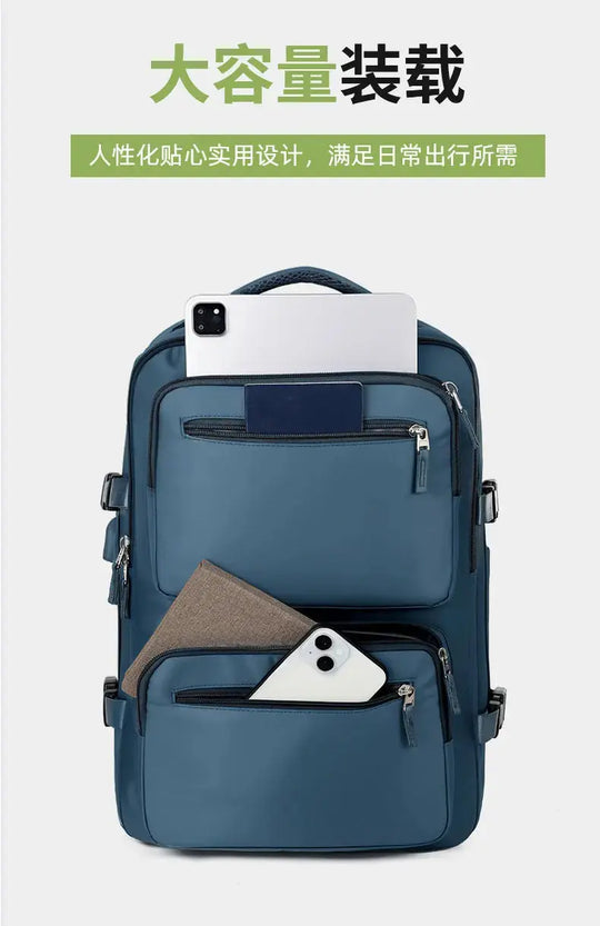 Großer Reiserucksack für Frauen und Männer, Kabinentasche, multifunktionaler wasserdichter Flugzeugrucksack mit USB-Ladefunktion, diebstahlsicherer Rucksack MedSurgery Store For Digital Health