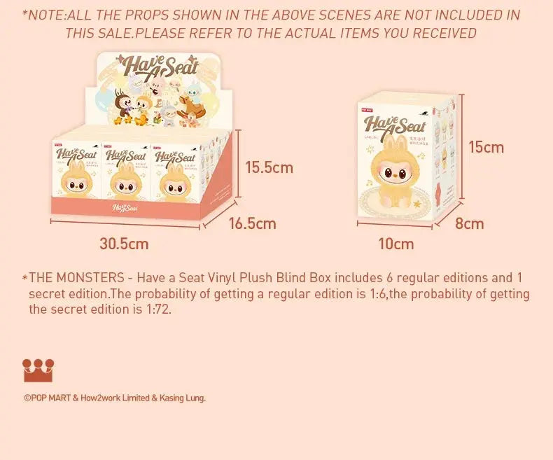 POP MART The Monsters Have A Seat Serie Schlüsselanhänger mit Anhänger Plüsch Vinyl Blind Box Spielzeug Mystery Box MedSurgery Store For Digital Health