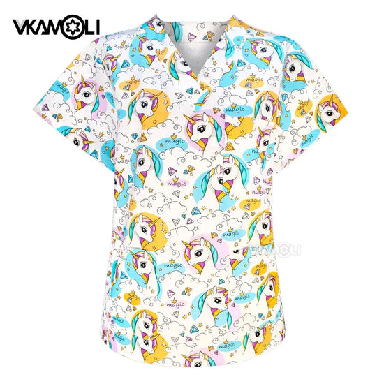 Tierklinik Spa Uniform, Damen Berufsbekleidung, Medizinischer Anzug, Peeling Tops, Peeling Shirt CJdropshipping