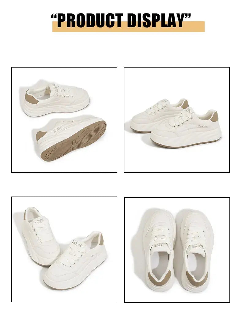 Frauen Weiße Schuhe 2025, Neue Flache Turnschuhe, Koreanischer Stil, Casual Sport, Vielseitige Brotschuhe MedSurgery Store For Digital Health