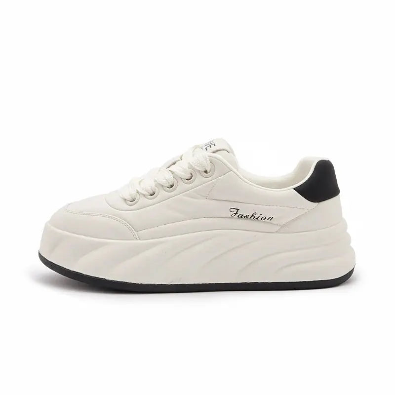 Frauen Weiße Schuhe 2025, Neue Flache Turnschuhe, Koreanischer Stil, Casual Sport, Vielseitige Brotschuhe MedSurgery Store For Digital Health