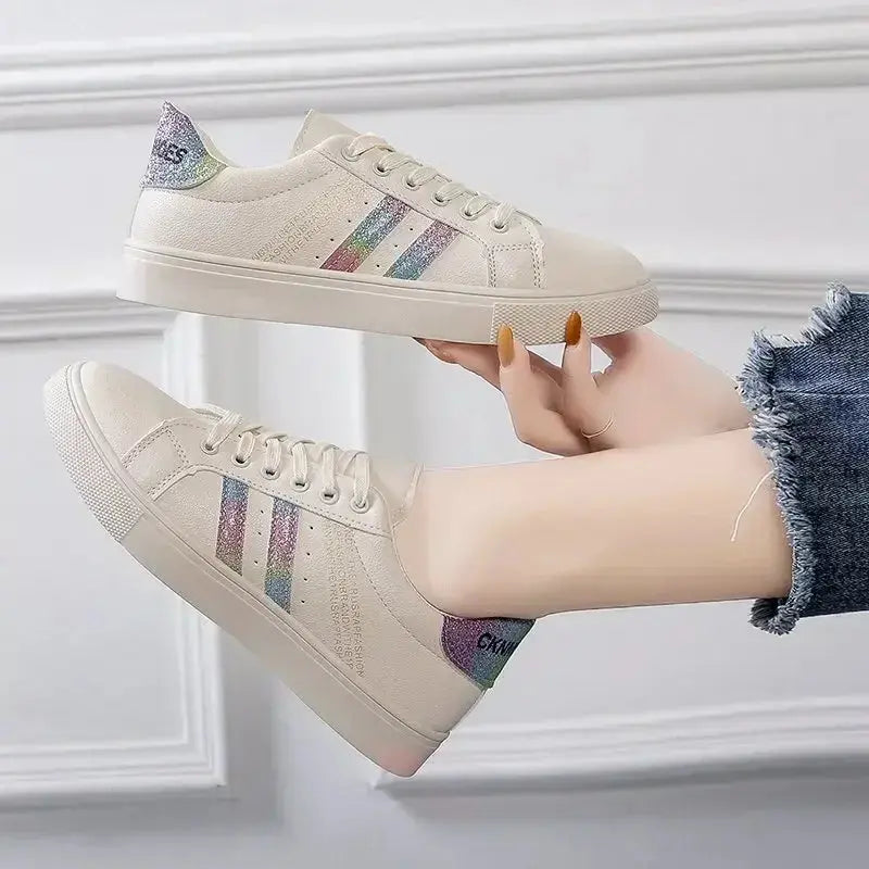 *Damen Vulkanisierte Pu Leder Freizeitschuhe, Weiße Turnschuhe, Frühling Mode, Neue Off White Schuhe MedSurgery Store For Digital Health