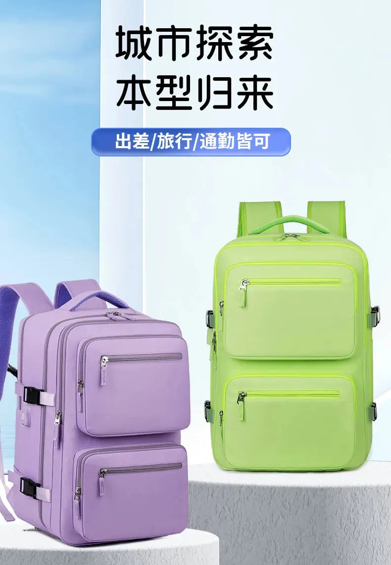 Großer Reiserucksack für Frauen und Männer, Kabinentasche, multifunktionaler wasserdichter Flugzeugrucksack mit USB-Ladefunktion, diebstahlsicherer Rucksack MedSurgery Store For Digital Health