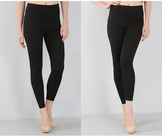 Bambusfaser-Stretch-Leggings für Frauen, Neun-Punkt, lässig, Übergröße, Frühling, Sommer und Herbst, neu von 2024 DSers Fulfillment