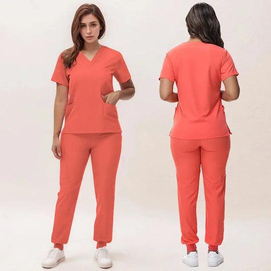 2025 neue V-Ausschnitt Krankenpflegekittel, Jogginghosen, OP-Kittel-Sets, Zahnarztkittel, Krankenhauskittel, Krankenhauskittel S21 MedSurgery Store For Digital Health
