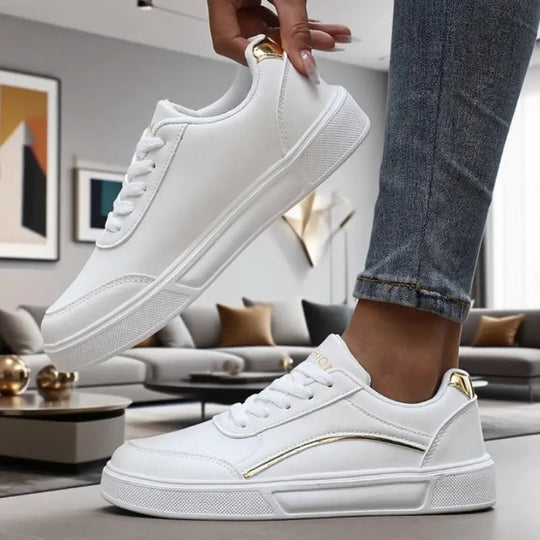 Modische weiße Laufschuhe für Frauen, leicht, atmungsaktiv, modisch, praktisch, lässig, modische ästhetische Laufschuhe MedSurgery Store For Digital Health