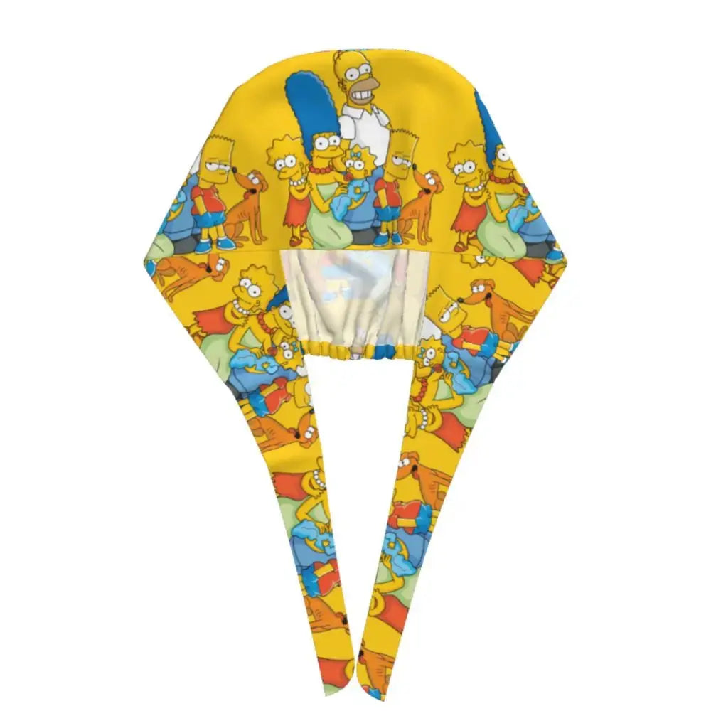 Personalisierte Die Simpsons Cartoon Cartoon medizinisches Personal Scrubs Hut Männer Frauen medizinische Krankenpflege chirurgische Scrub Kappen MedSurgery Store für digitale Gesundheit