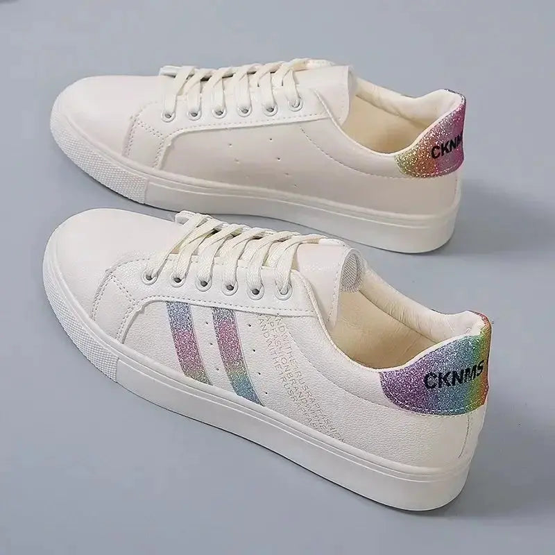 *Damen Vulkanisierte Pu Leder Freizeitschuhe, Weiße Turnschuhe, Frühling Mode, Neue Off White Schuhe MedSurgery Store For Digital Health