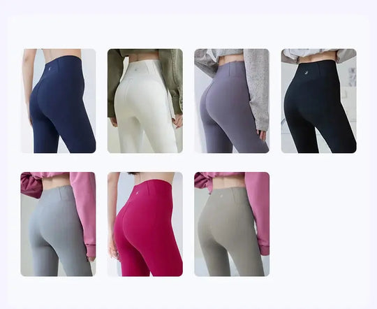 BIVIGAOS 2025 Frühling Sommer Neu Rot Pflaume 3D Nackt Gefühl Nackt Haifischhaut Leggings Schlank Frauen Sexy Sport Yoga Push Up Fitness Leggings MedSurgery Store For Digital Health