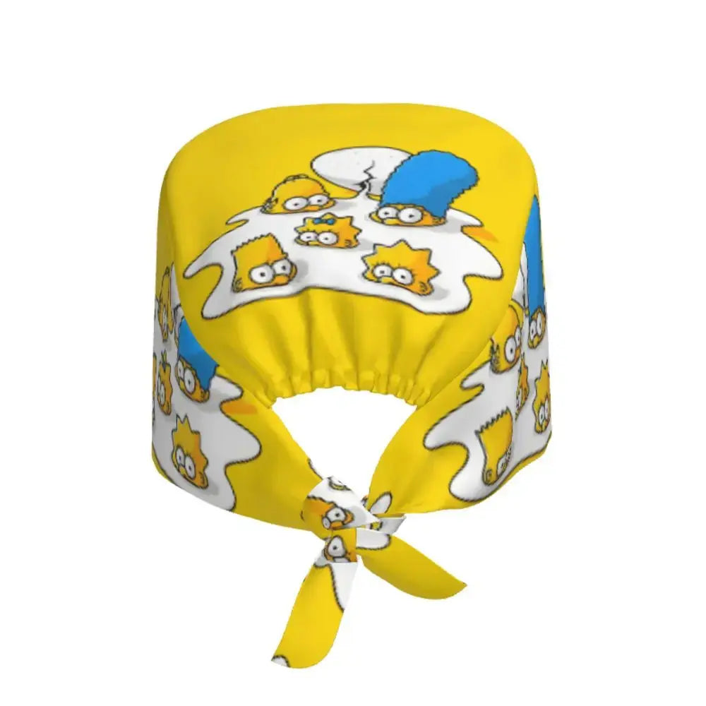 Personalisierte Die Simpsons Cartoon Cartoon medizinisches Personal Scrubs Hut Männer Frauen medizinische Krankenpflege chirurgische Scrub Kappen MedSurgery Store für digitale Gesundheit