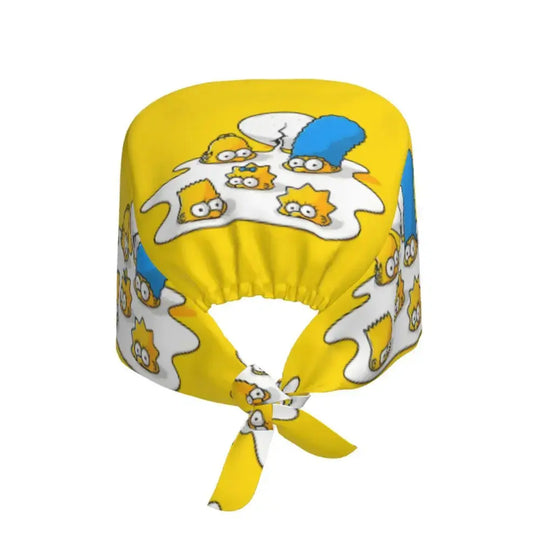Personalisierte Die Simpsons Cartoon Cartoon medizinisches Personal Scrubs Hut Männer Frauen medizinische Krankenpflege chirurgische Scrub Kappen MedSurgery Store für digitale Gesundheit