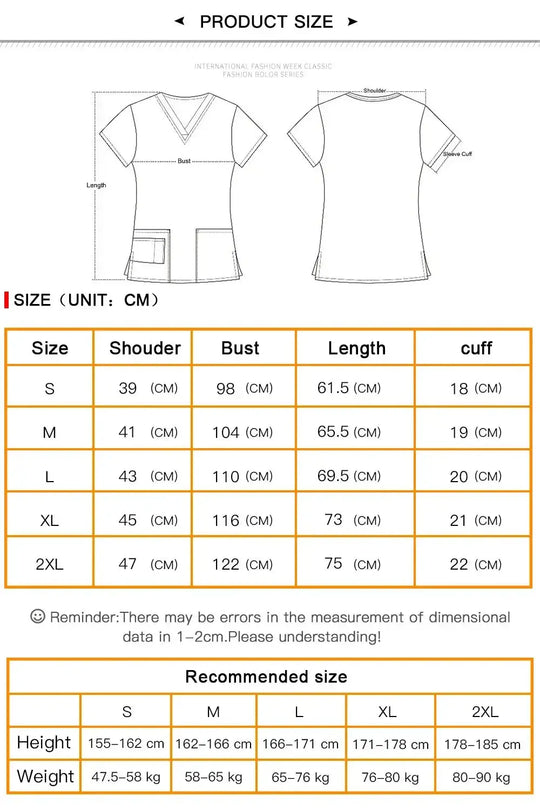 Cartoon Tier drucken Baumwollbluse, chirurgische Scrubs für Tierklinik, Krankenhaus, Krankenpflege CJdropshipping