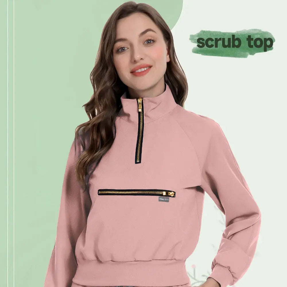 MSORMOSIA Elite Surgical Jacket - Elastische OP-Jacke mit professionellen Taschen (MSO-42035-37) CJdropshipping