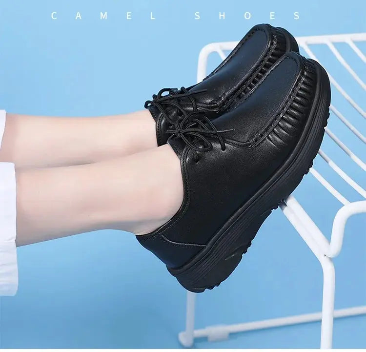 STRONGSHEN, weiße Plateauschuhe, Krankenpflegeschuhe für Frauen, leichte und bequeme Freizeitschuhe für die Arbeit, modische Slipper für Frauen MedSurgery Store For Digital Health