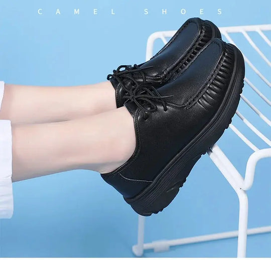 STRONGSHEN, weiße Plateauschuhe, Krankenpflegeschuhe für Frauen, leichte und bequeme Freizeitschuhe für die Arbeit, modische Slipper für Frauen MedSurgery Store For Digital Health