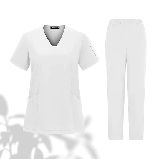 Set von medizinischen Uniformen für Männer und Frauen, Arbeitskleidung für Ärzte, Krankenschwestern, Zahnklinik, Schönheitssalon CJdropshipping