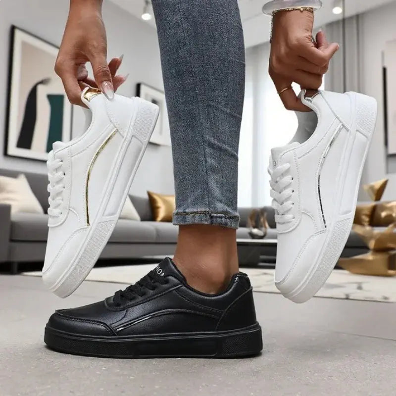Modische weiße Laufschuhe für Frauen, leicht, atmungsaktiv, modisch, praktisch, lässig, modische ästhetische Laufschuhe MedSurgery Store For Digital Health