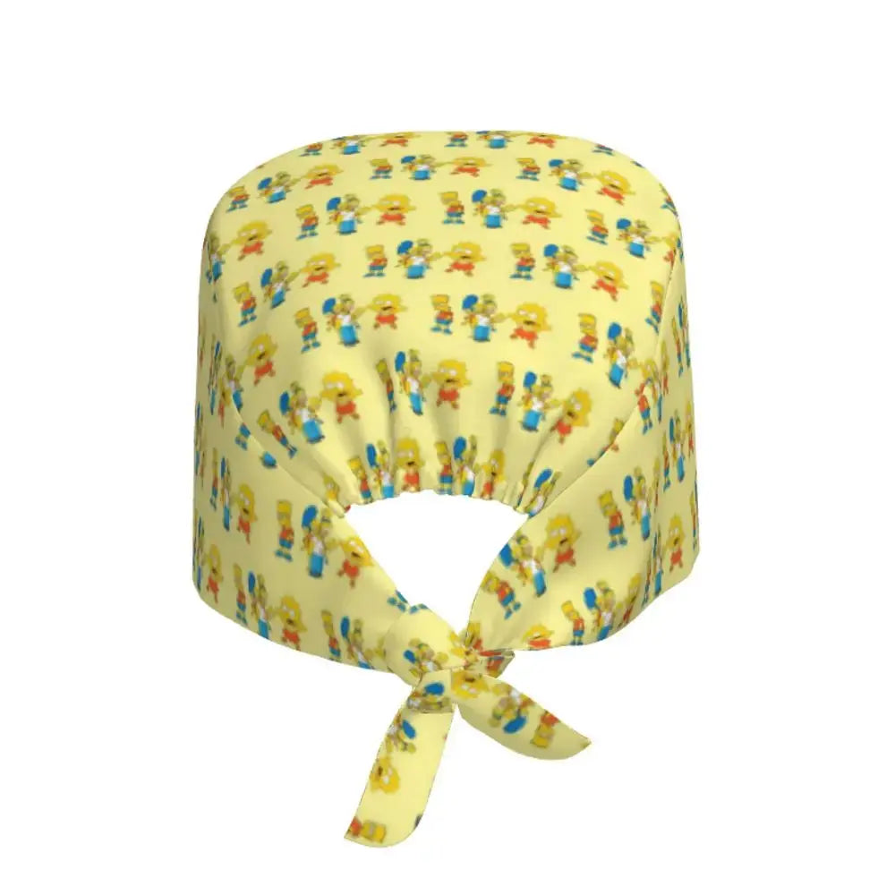 Personalisierte Die Simpsons Cartoon Cartoon medizinisches Personal Scrubs Hut Männer Frauen medizinische Krankenpflege chirurgische Scrub Kappen MedSurgery Store für digitale Gesundheit
