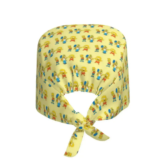 Personalisierte Die Simpsons Cartoon Cartoon medizinisches Personal Scrubs Hut Männer Frauen medizinische Krankenpflege chirurgische Scrub Kappen MedSurgery Store für digitale Gesundheit
