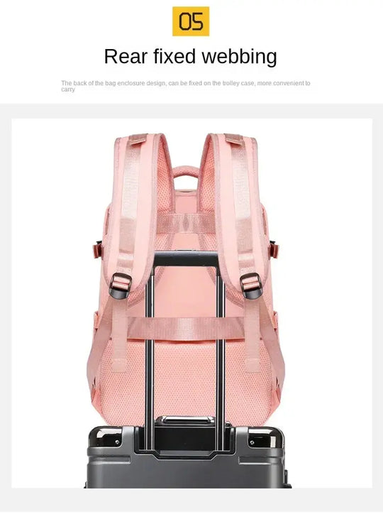 Damen-Reiserucksack, Rucksack, TSA-Laptop-Rucksack, flugtaugliche College-Krankenschwester-Tasche, lässiger Wochenend-Rucksack MedSurgery Store For Digital Health