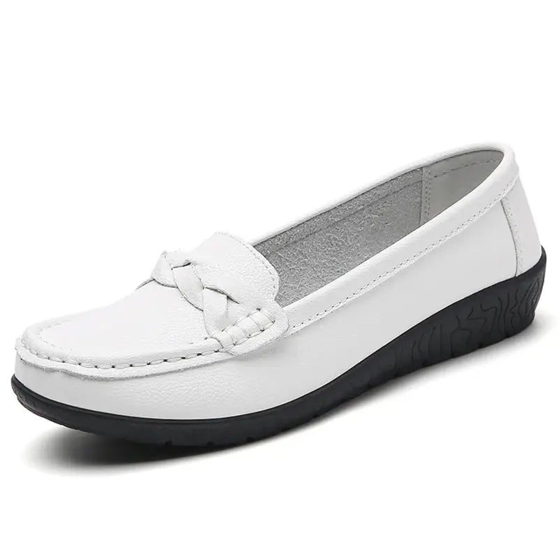 Damenschuhe 2025, Neue Weiche Leder Flache Schuhe, Damen Loafer, Casual Flache Schuhe, Damen Schuhe, Damen Weiße Schuhe MedSurgery Store For Digital Health