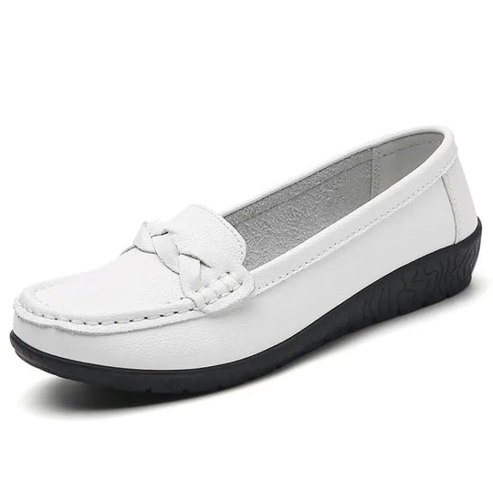 Damenschuhe 2025, Neue Weiche Leder Flache Schuhe, Damen Loafer, Casual Flache Schuhe, Damen Schuhe, Damen Weiße Schuhe MedSurgery Store For Digital Health