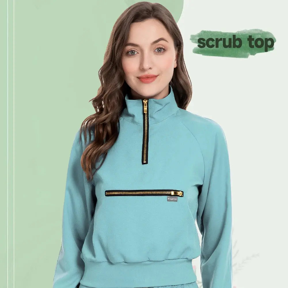MSORMOSIA Elite Surgical Jacket - Elastische OP-Jacke mit professionellen Taschen (MSO-42035-37) CJdropshipping