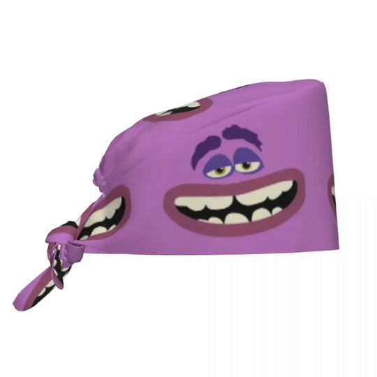 Personalisierte verstellbare Arbeitsmütze mit Monsters University Cartoon, chirurgische Mütze für Männer und Frauen, chirurgische Mütze für Krankenschwestern, Ärzte und Chirurgen MedSurgery Store For Digital Health