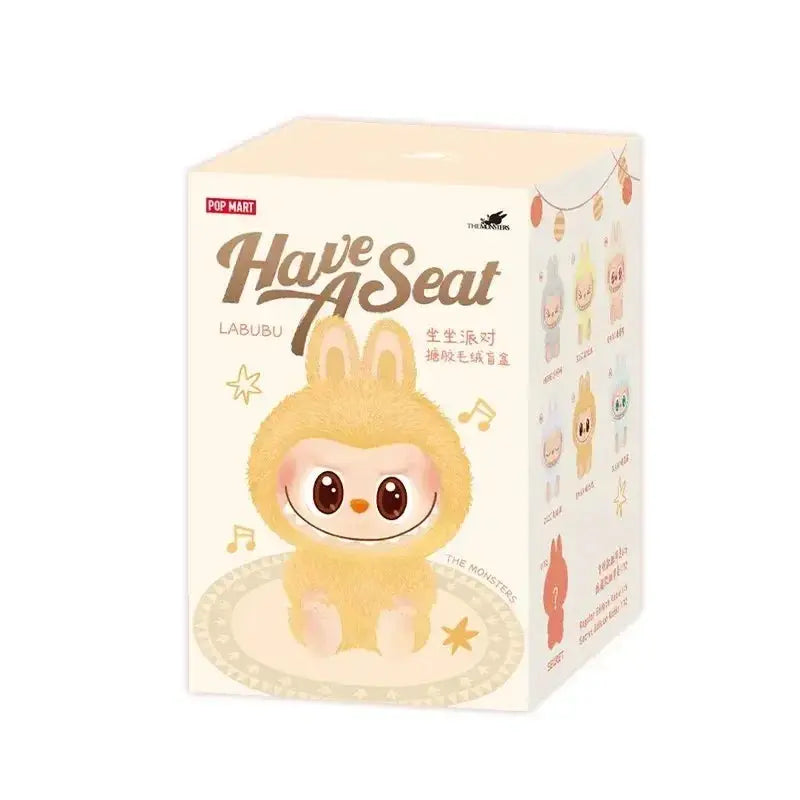 POP MART THE MONSTERS-Have a Seat Series, Vinyl-Plüsch-Blindbox, Wahrsager-Tasche, Schreibtischdekoration, niedliches Modell, Geschenk, Blindbag für Mädchen, Spielzeug MedSurgery Store For Digital Health