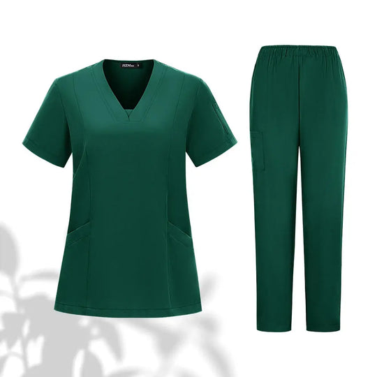 Set von medizinischen Uniformen für Männer und Frauen, Arbeitskleidung für Ärzte, Krankenschwestern, Zahnklinik, Schönheitssalon CJdropshipping