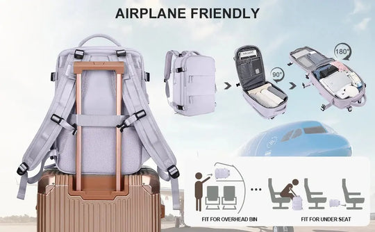 Frauen-Reiserucksack, Rucksack, TSA-Flug genehmigt Laptop-Rucksack, College Krankenschwester Tasche, lässig Wochenende Rucksack MedSurgery Store For Digital Health