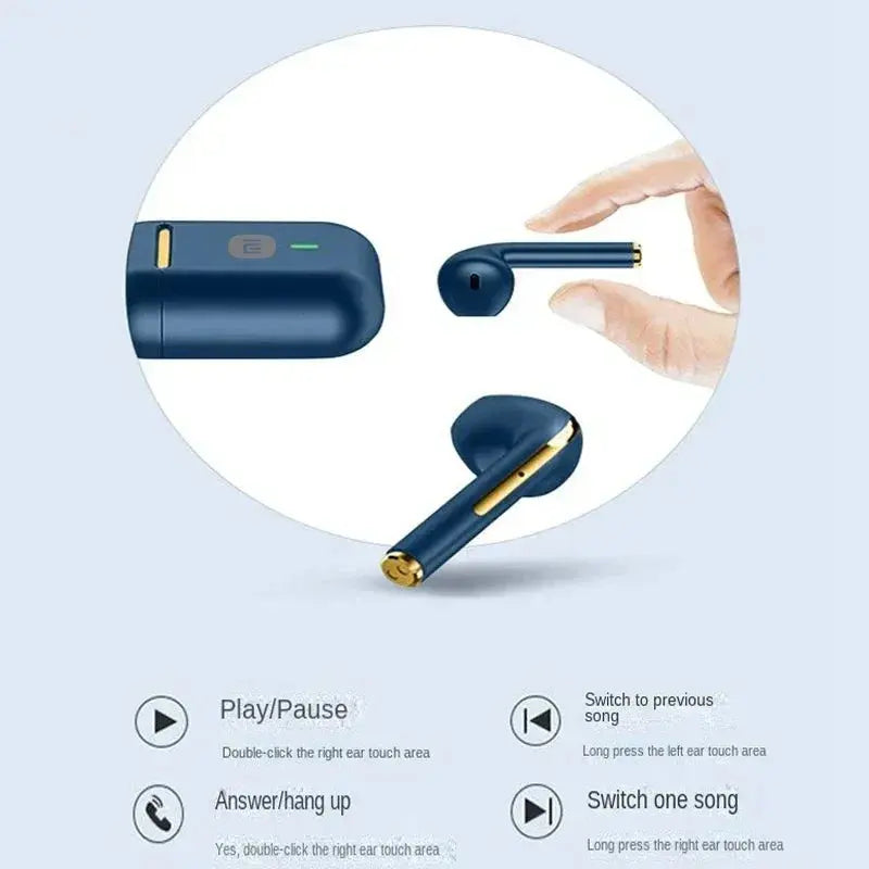 XIAOMI J18 True Wireless Headset Noise Cancelling Kopfhörer HiFI Stereo Set mit Mikrofon In-Ear Kopfhörer TWS Waterproof Headphones MedSurgery Store For Digital Health