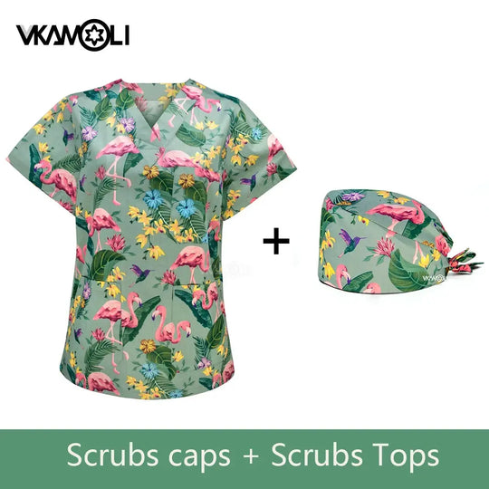 Tierklinik Spa Uniform, Damen Berufsbekleidung, Medizinischer Anzug, Peeling Tops, Peeling Shirt CJdropshipping