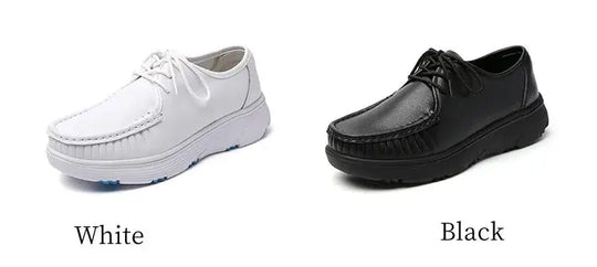 STRONGSHEN, weiße Plateauschuhe, Krankenpflegeschuhe für Frauen, leichte und bequeme Freizeitschuhe für die Arbeit, modische Slipper für Frauen MedSurgery Store For Digital Health