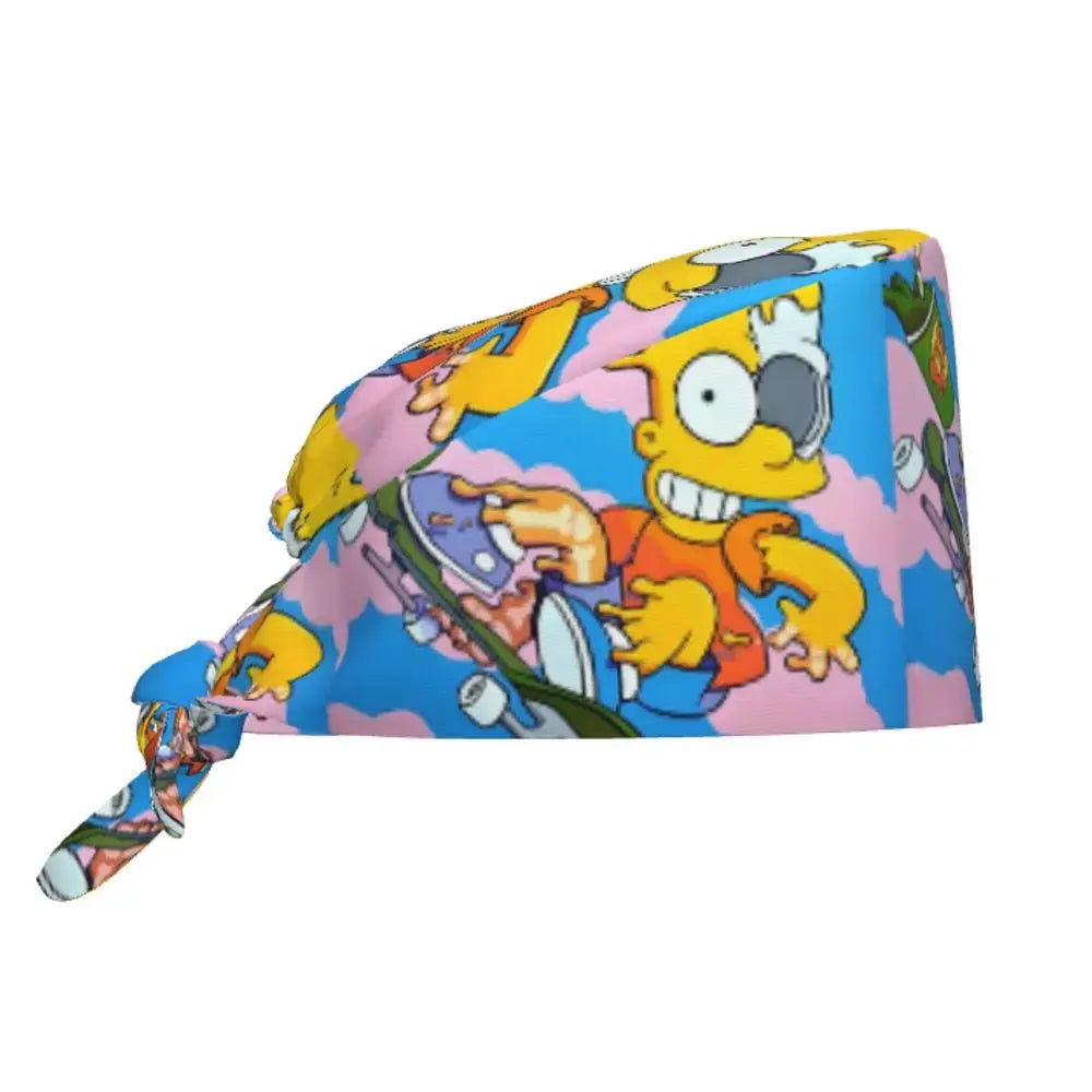 Personalisierte verstellbare Arbeitsmütze mit Gehirn Explosion, Simpsons chirurgische Kappe, chirurgische Kappe für Krankenpflege, Arzt, Chirurg, für Chef MedSurgery Store For Digital Health