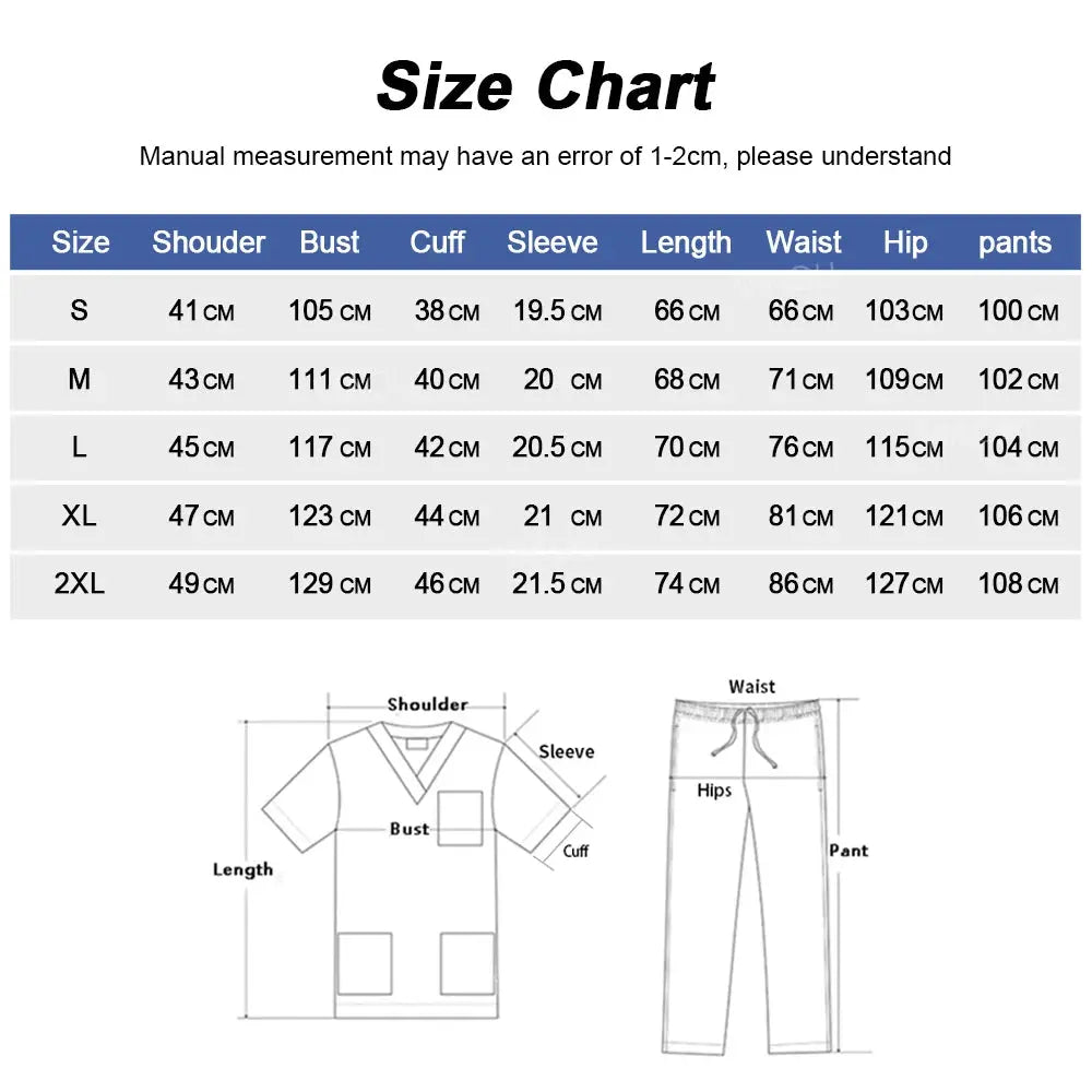 Frauen medizinische Uniform, Krankenhaus Scrubs Set, Großhandel, Krankenpflege Uniformen, Apotheke und Gesundheitswesen Klinik Arbeitskleidung CJdropshipping