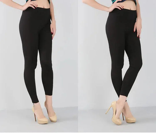 Bambusfaser-Stretch-Leggings für Frauen, Neun-Punkt, lässig, Übergröße, Frühling, Sommer und Herbst, neu von 2024 DSers Fulfillment