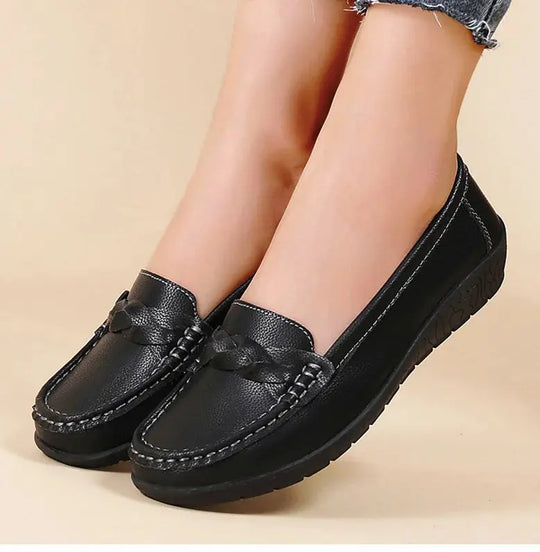 Damenschuhe 2025, Neue Weiche Leder Flache Schuhe, Damen Loafer, Casual Flache Schuhe, Damen Schuhe, Damen Weiße Schuhe MedSurgery Store For Digital Health