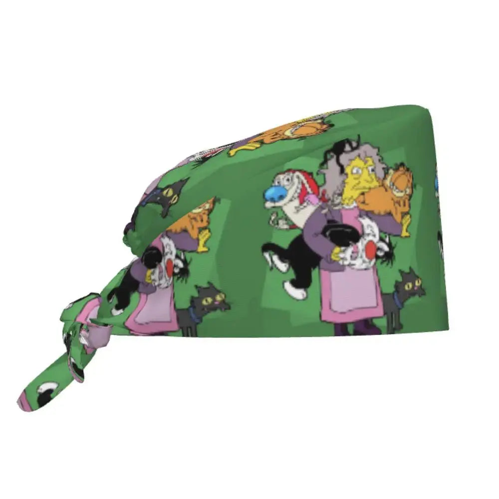 Personalisierte Die Simpsons Cartoon Cartoon medizinisches Personal Scrubs Hut Männer Frauen medizinische Krankenpflege chirurgische Scrub Kappen MedSurgery Store für digitale Gesundheit