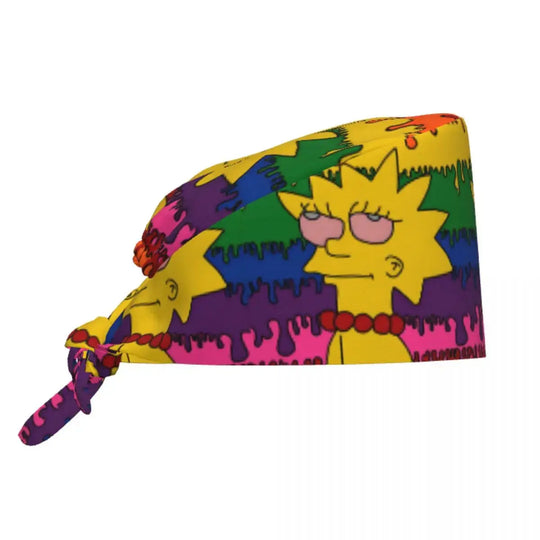 Personalisierte verstellbare Arbeitsmütze mit Gehirn Explosion, Simpsons chirurgische Kappe, chirurgische Kappe für Krankenpflege, Arzt, Chirurg, für Chef MedSurgery Store For Digital Health