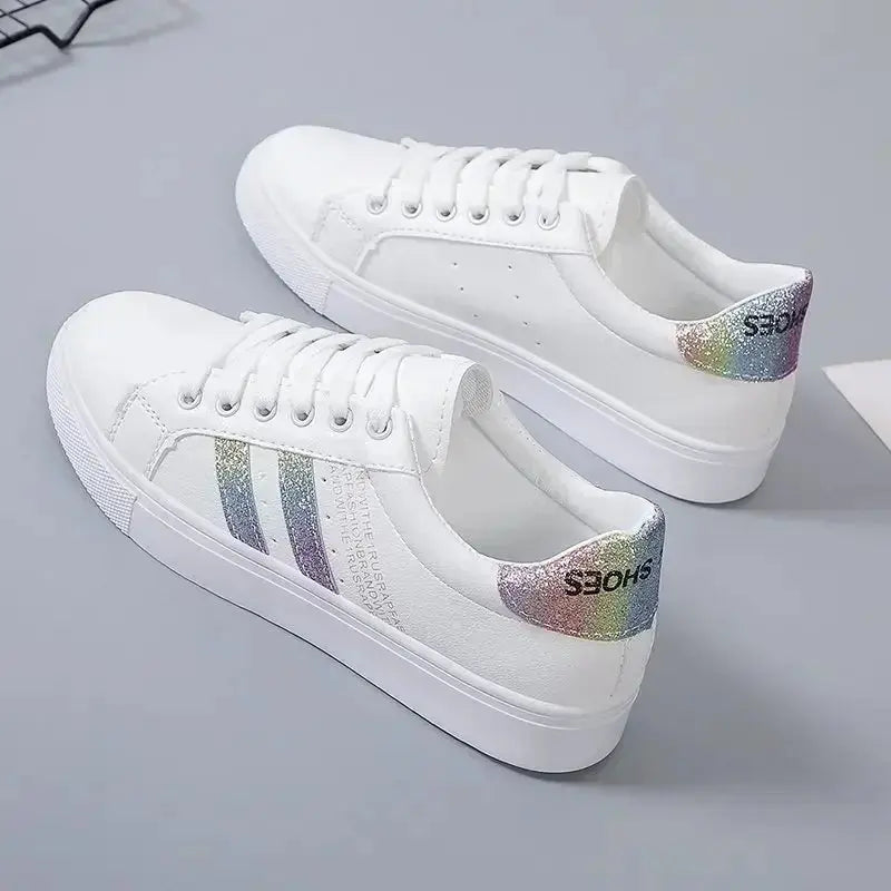 *Damen Vulkanisierte Pu Leder Freizeitschuhe, Weiße Turnschuhe, Frühling Mode, Neue Off White Schuhe MedSurgery Store For Digital Health