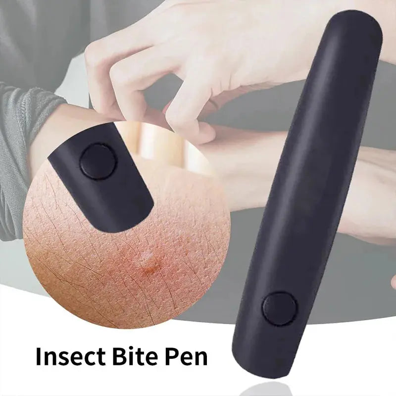 Für Juckreiz, Biss, Insekt, Mücke, tragbaren Stift, schwarz, lindert erwachsene Kinder, körperliche Anti-Juckreiz, Anti-Juck-Stick, Anti-Juck, Anti-Juck MedSurgery Store For Digital Health