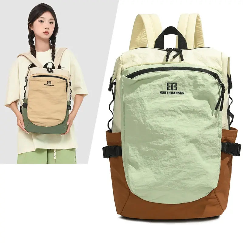 Outdoor-Doppelschulter-Rucksack für Frauen, große Kapazität. Es ist tragbar und geeignet für das Pendeln, Reisen. Es ist ein cas MedSurgery Store für digitale Gesundheit