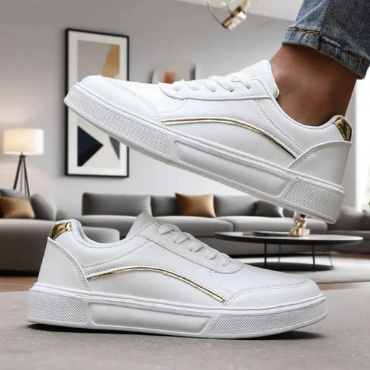 Modische weiße Laufschuhe für Frauen, leicht, atmungsaktiv, modisch, praktisch, lässig, modische ästhetische Laufschuhe MedSurgery Store For Digital Health