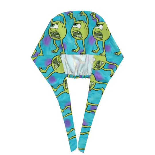 Personalisierte verstellbare Arbeitsmütze mit Monsters University Cartoon, chirurgische Mütze für Männer und Frauen, chirurgische Mütze für Krankenschwestern, Ärzte und Chirurgen MedSurgery Store For Digital Health